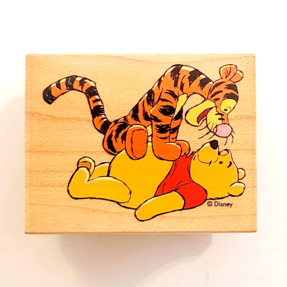 Vintage NWOT Pooh& Tiger Stamp
